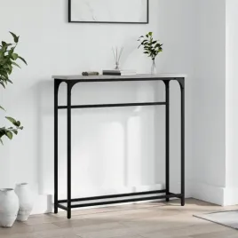 vidaxl-stolik-konsolowy-szary-dab-sonoma-75x195x75-cm