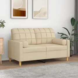 vidaxl-2-osobowa-sofa-z-poduszkami-kremowa-120-cm-tkanina