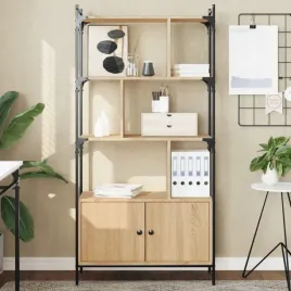 vidaxl-biblioteczka-z-drzwiczkami-dab-sonoma-765x30x1545-cm