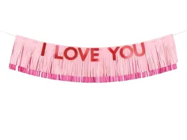 baner-z-rozowymi-fredzlami-i-love-you-15-m-1-szt