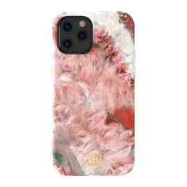 kingxbar-agate-etui-czerwony-iphone-12-mini-elegancki-pokrowiec-agat
