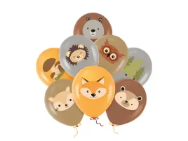 balony-lateksowe-lesni-przyjaciele-30-cm-8-szt