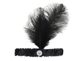 czarna-opaska-retro-kabaret-1-szt