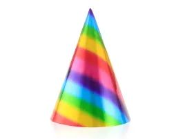 czapeczki-papierowe-tecza-6-szt