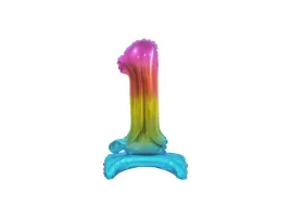 balon-foliowy-stojacy-cyfra-1-teczowa-38-cm