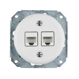 retro-ceramic-gniazdo-internetowe-okragle-scienne-lan-2xrj45-biale