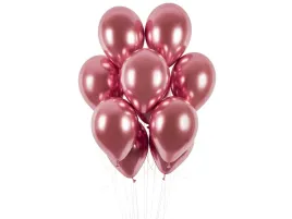 balony-lateksowe-shiny-rozowe-33-cm-50-szt