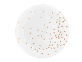 talerzyki-papierowe-biale-w-rozowo-zlote-kropki-23-cm-6-szt