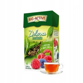 big-active-herbata-zielona-malina-i-blawatek-100g-lisciasta