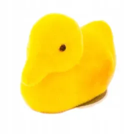 kaczka-flokowana-zolta-wielkanoc-dekoracja