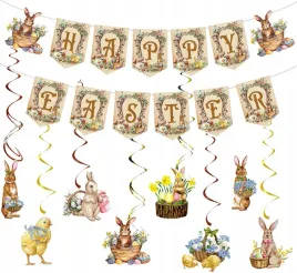 zestaw-na-wielkanoc-dekoracje-wielkanocne-kroliczki-baner-i-spirale