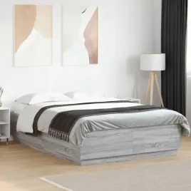 vidaxl-rama-lozka-z-led-szary-dab-sonoma-140x200-cm