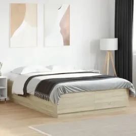 vidaxl-rama-lozka-z-led-dab-sonoma-160x200-cm