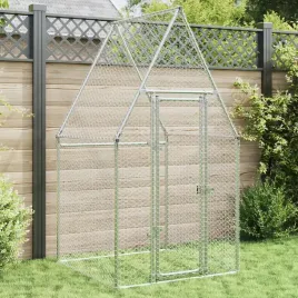 vidaxl-klatka-dla-kurczat-srebrna-100x100x190-cm-stal-galwanizowana