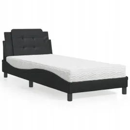 vidaxl-lozko-z-materacem-czarne-100x200-cm-sztuczna-skora
