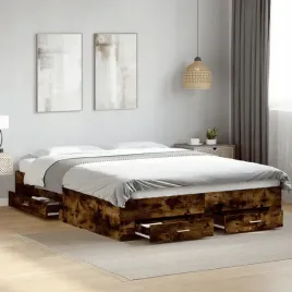 vidaxl-rama-lozka-z-szufladami-przydymiony-dab-140x200-cm