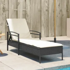 vidaxl-lezanka-z-poduszka-czarna-63x200x81-cm-polirattan