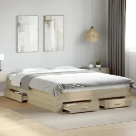 vidaxl-rama-lozka-z-szufladami-dab-sonoma-160x200-cm