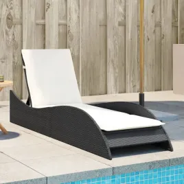 vidaxl-lezanka-z-poduszka-czarna-60x205x73-cm-polirattan