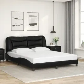 vidaxl-rama-lozka-z-zaglowkiem-czarna-160x200-cm-sztuczna-skora