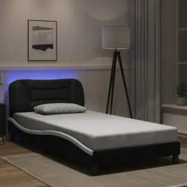 vidaxl-rama-lozka-z-led-czarno-biala-100x200-cm-sztuczna-skora