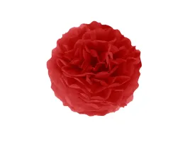 dekoracja-wiszaca-pompon-kwiat-czerwony-25-cm-1-szt
