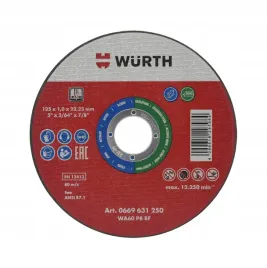 wurth-tarcza-tnaca-do-stali-nierdzewnej-red-stripe-economy-125x10mm