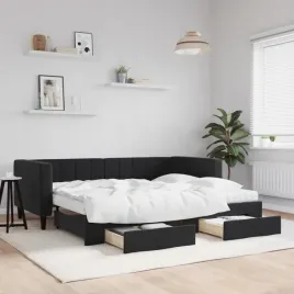 vidaxl-sofa-rozsuwana-z-szufladami-czarna-90x200-cm-aksamit