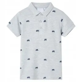 dziecieca-koszulka-polo-szary-melanz-104