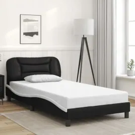 vidaxl-rama-lozka-z-zaglowkiem-czarno-biala-100x200-cm-ekoskora