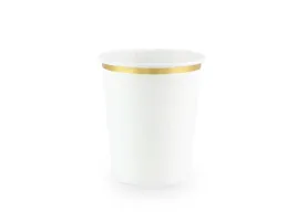 kubeczki-papierowe-biale-ze-zlotym-brzegiem-260-ml-6-szt