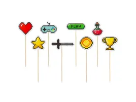 pikery-na-babeczki-game-on-8-szt