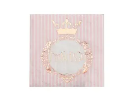 serwetki-urodzinowe-princesse-z-rozowo-zlota-korona-25-cm-20-szt