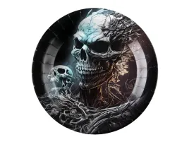 talerzyki-papierowe-halloweenowe-kosciotrup-225-cm-10-szt
