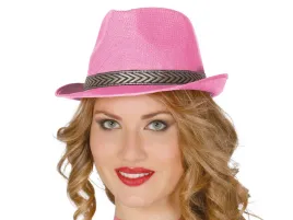 kapelusz-gangstera-rozowy-1-szt