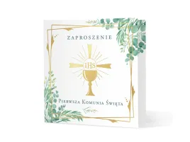 zaproszenie-na-komunie-kielich-ihs-z-listkami-10-szt