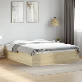 vidaxl-rama-lozka-dab-sonoma-150x200-cm-material-drewnopochodny
