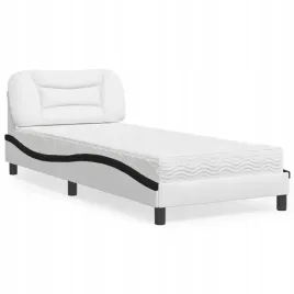 vidaxl-lozko-z-materacem-bialo-czarne-90x190-cm-sztuczna-skora