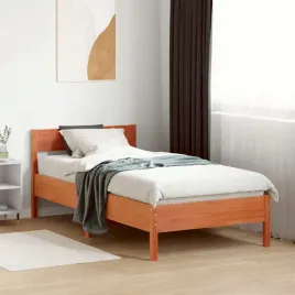 vidaxl-rama-lozka-bez-materaca-woskowy-braz-90x190-cm-sosnowa