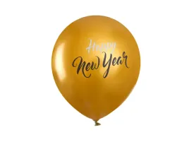 balony-lateksowe-happy-new-year-zlote-30-cm-6-szt