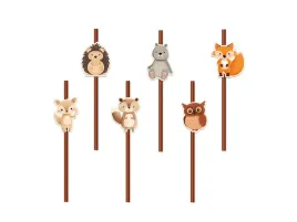 slomki-urodzinowe-lesni-przyjaciele-6-szt