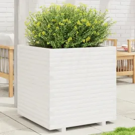 vidaxl-donica-ogrodowa-biala-70x70x725-cm-lite-drewno-sosnowe