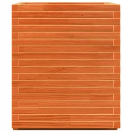 vidaxl-donica-ogrodowa-woskowy-braz-90x60x725-cm-drewno-sosnowe