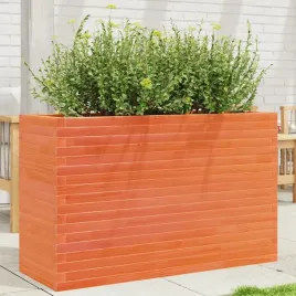 vidaxl-donica-ogrodowa-woskowy-braz-110x40x685-cm-drewno-sosnowe