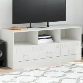 vidaxl-szafka-pod-telewizor-biala-99x39x44-cm-stalowa