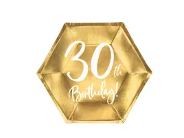 talerzyki-na-trzydzieste-urodziny-zlote-20-cm-6-szt