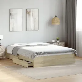 vidaxl-rama-lozka-z-szufladami-dab-sonoma-140x200-cm