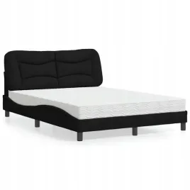 vidaxl-lozko-z-materacem-czarne-140x190-cm-obite-tkanina