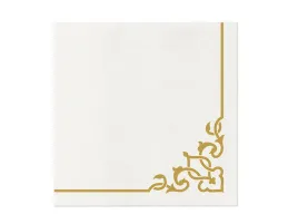 serwetki-zlota-ramka-40-cm-50-szt
