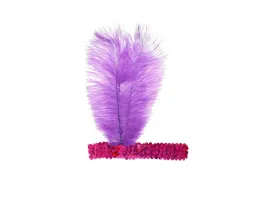 opaska-z-piorem-retro-magenta-1-szt
